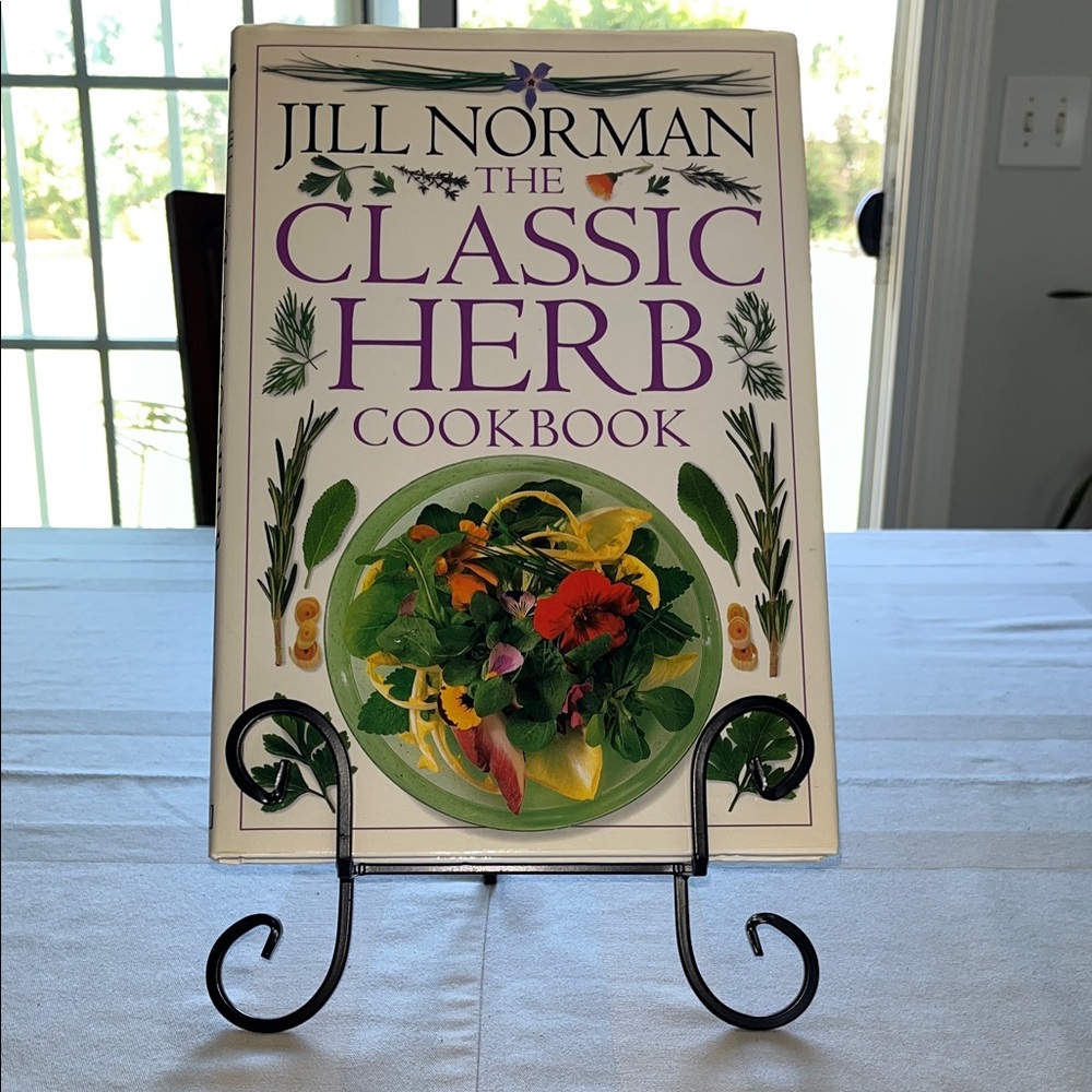 Vintage Hardcover The Classic Herb Cookbook  by Jill Norman